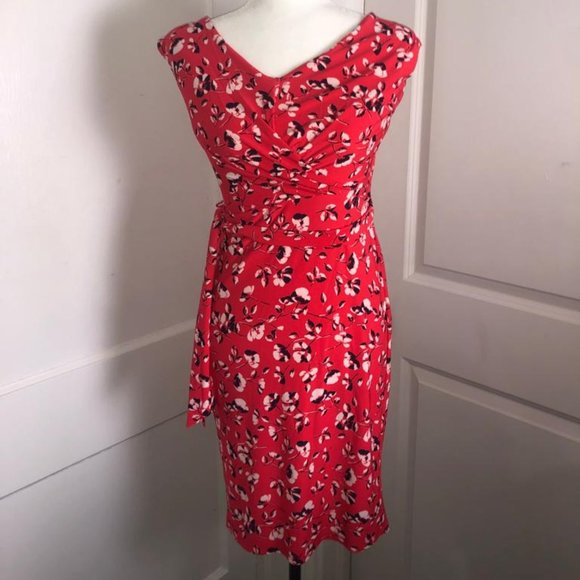 Ralph Lauren Stretch Peplum Dress Size 0 - Picture 2 of 4